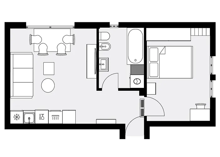 Urban Premium No 2, Free Private Parking, Self Check-in *